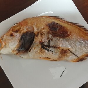 カボスde花鯛の焼き魚